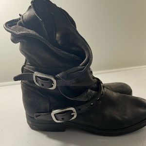A.S.98 Leather Boots